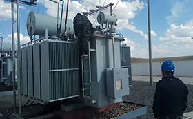 Окабеляване на разпределителен трансформатор